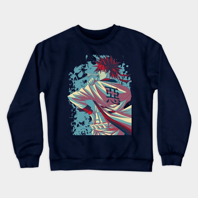 sagara sanosuke Crewneck Sweatshirt by DinoZard